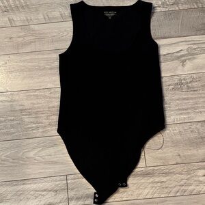 Black Sleeveless Bodysuit